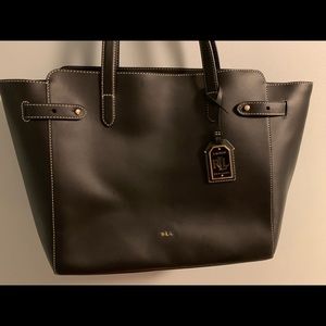 RLL Large Black Tote